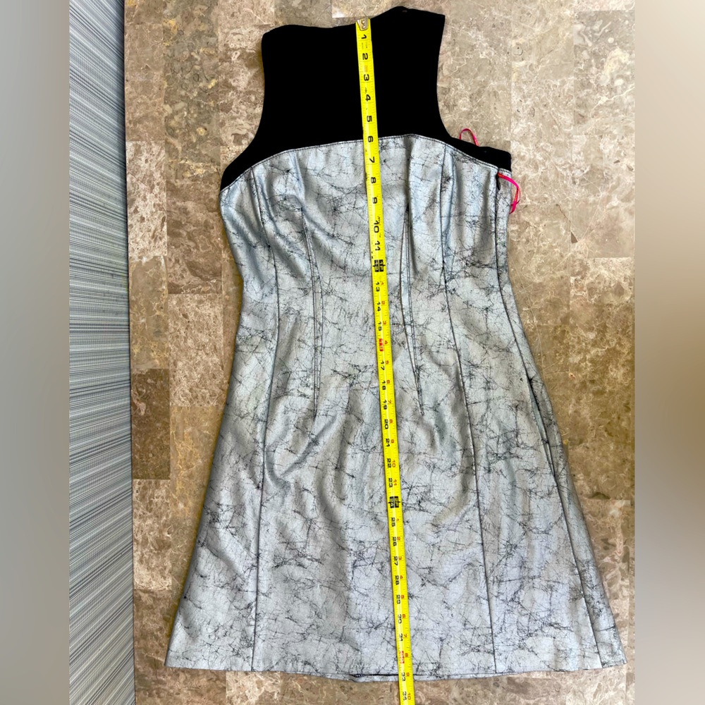Dress RAVE Catherine Malandrino racer back rave dress size 2 NEW WITH TAGS - Picture 2 of 14